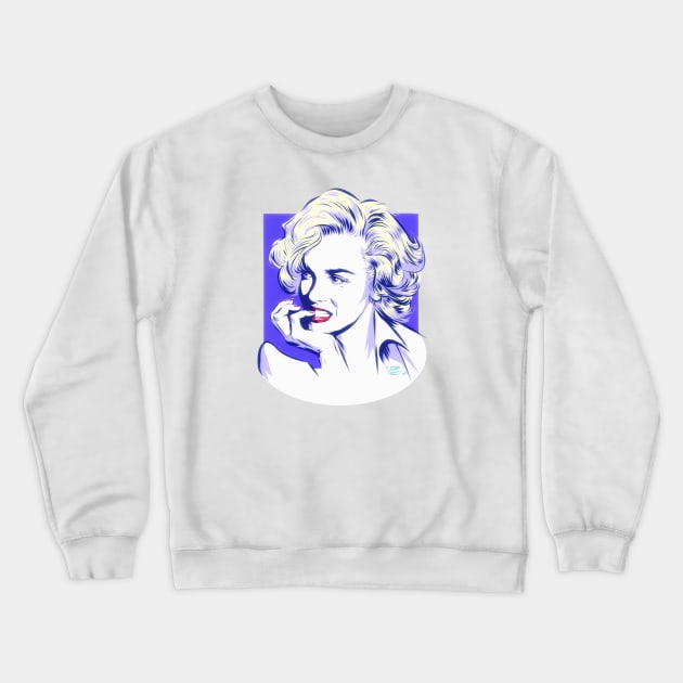 Marilyn Monroe - An illustration by Paul Cemmick Crewneck Sweatshirt by PLAYDIGITAL2020